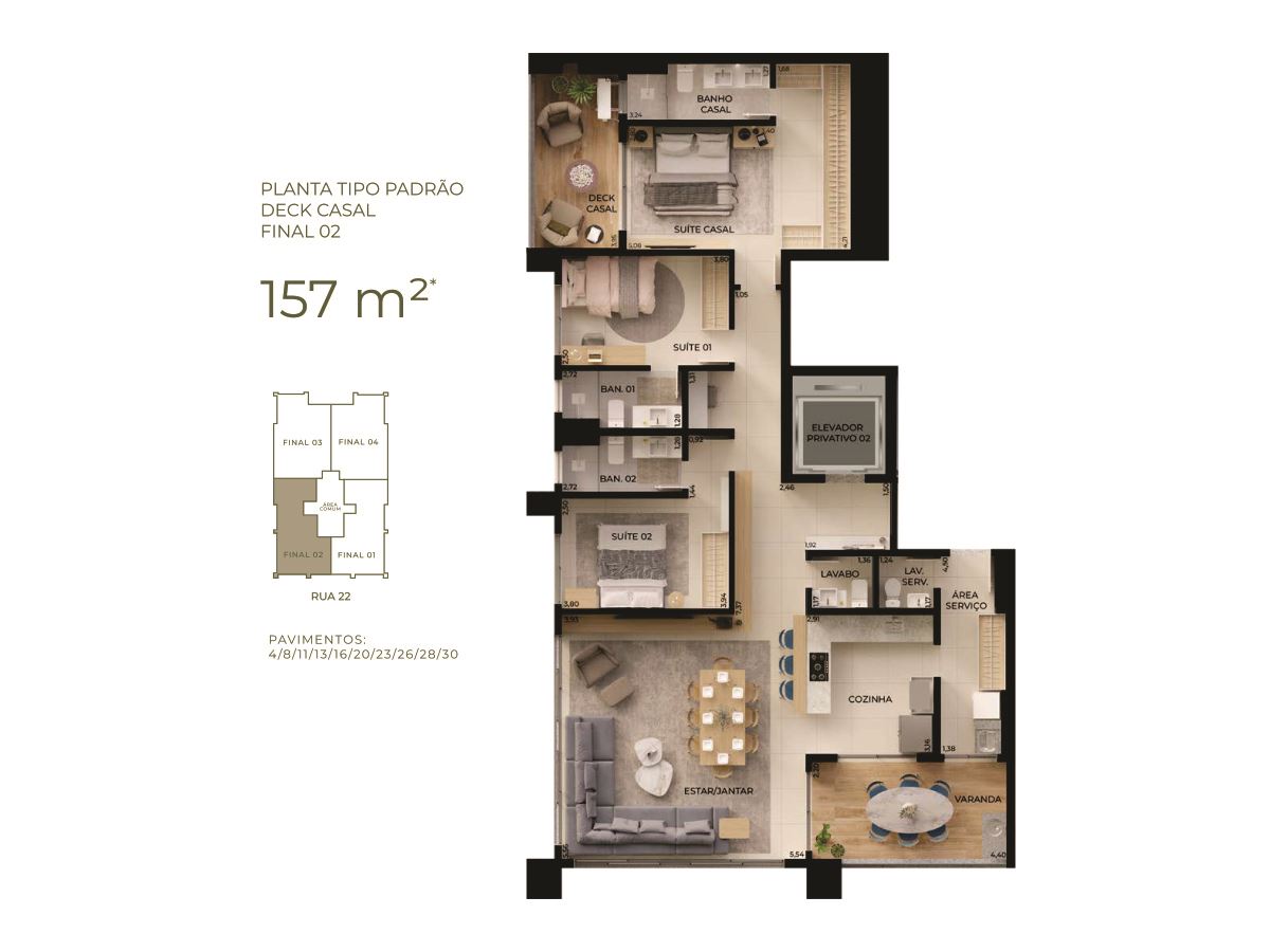 planta 3 apartamento