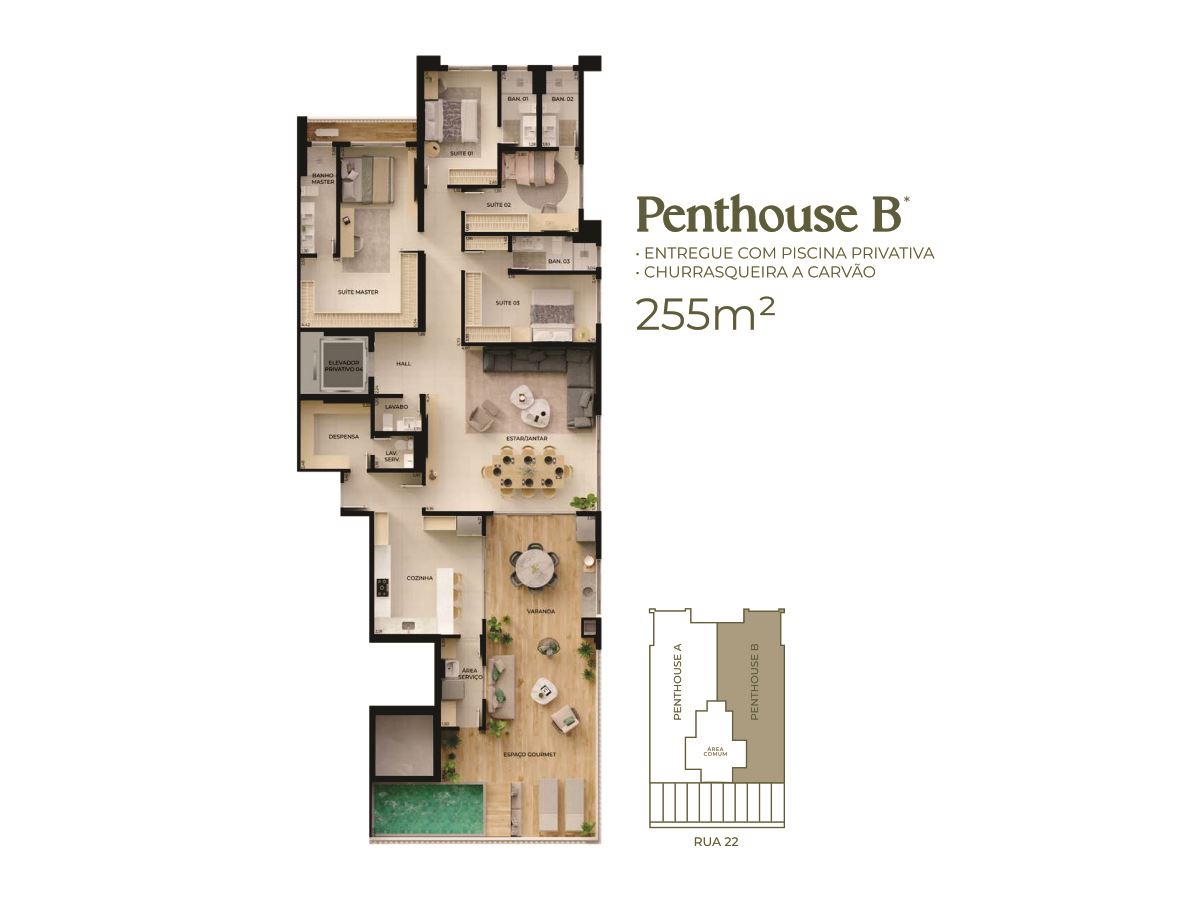 planta 2 penthouse