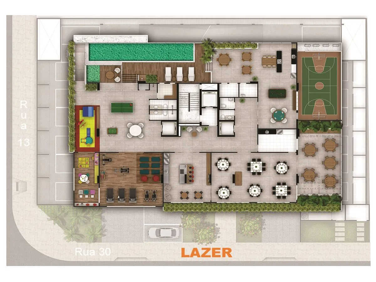 planta lazer amê infinity home