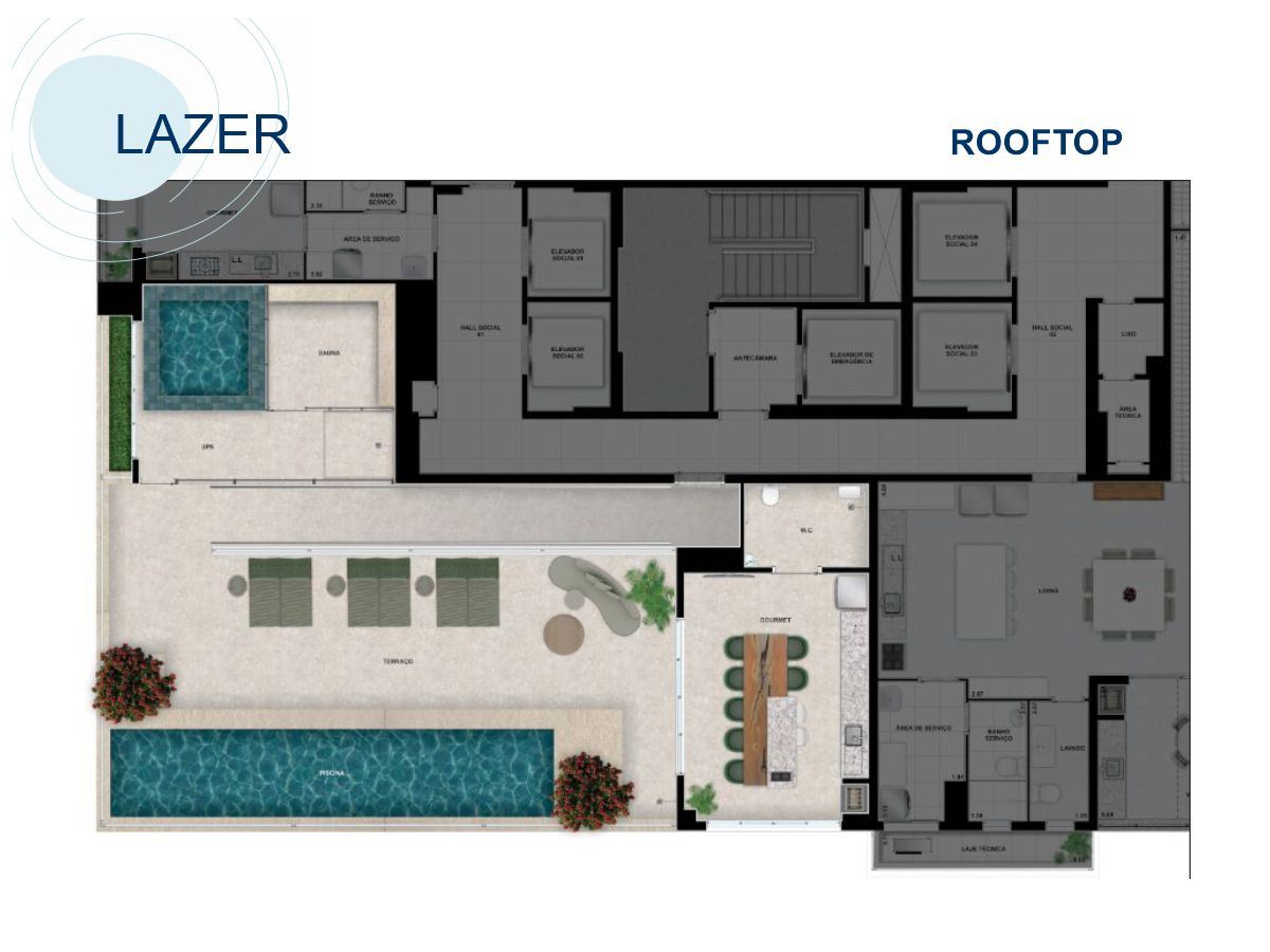 Azure Compact Life 1 e 2 quartos c/ Piscina* » Seu imóvel Goiânia ®