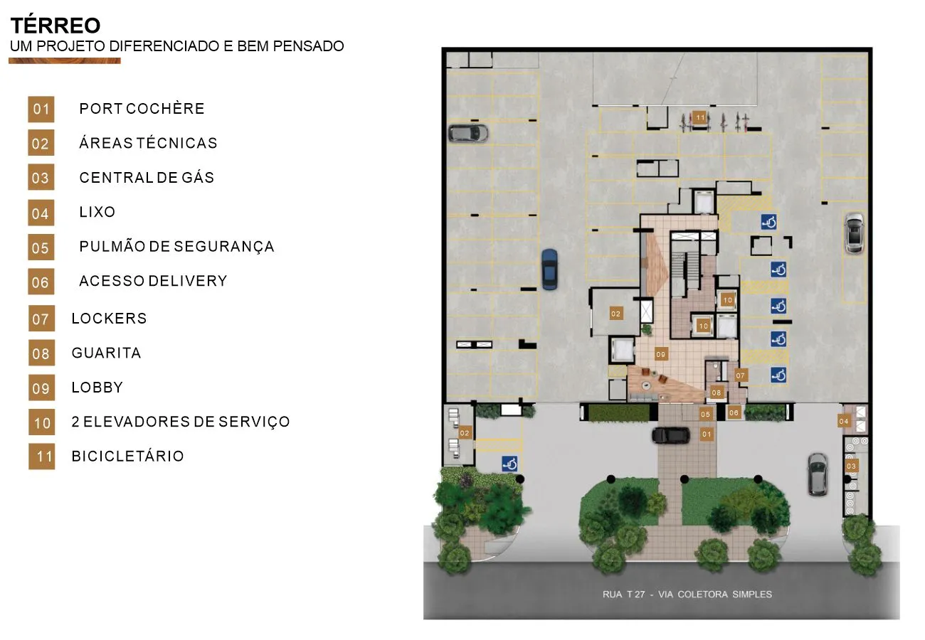 planta térreo casa brasileira consciente