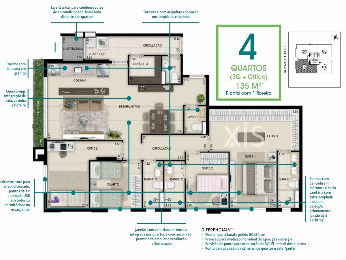 Eko Lifestyle (100m²), Apartamento no Setor Marista