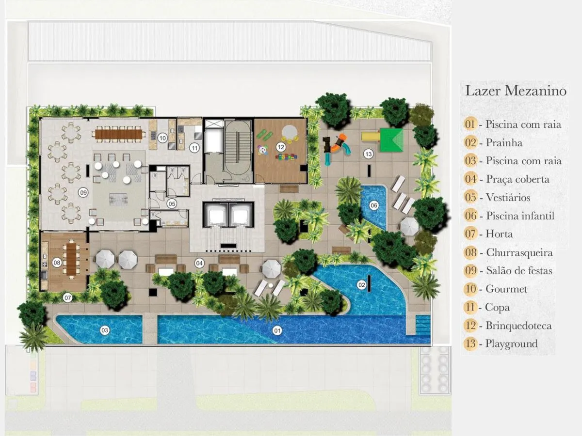 planta mezanino skygarden flamboyant