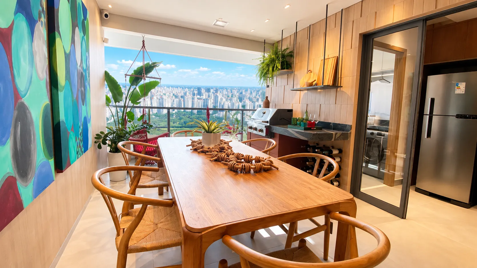 apartamento varanda 1 tom bueno