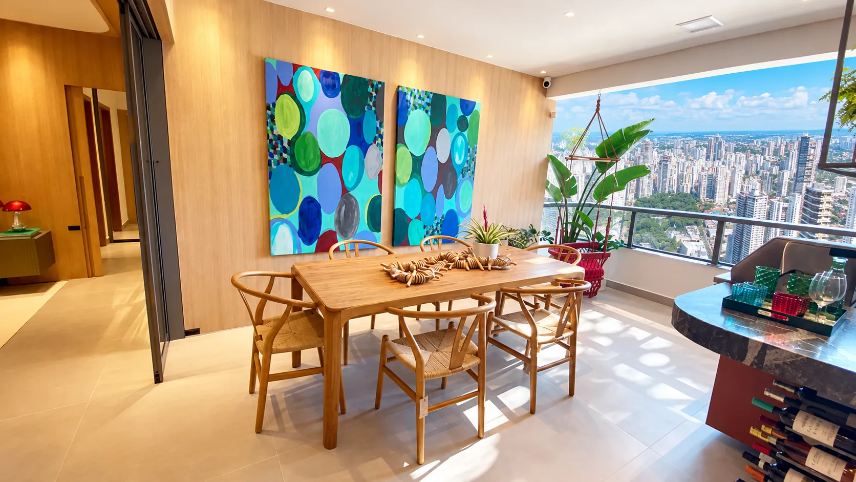 apartamento varanda 2 tom bueno